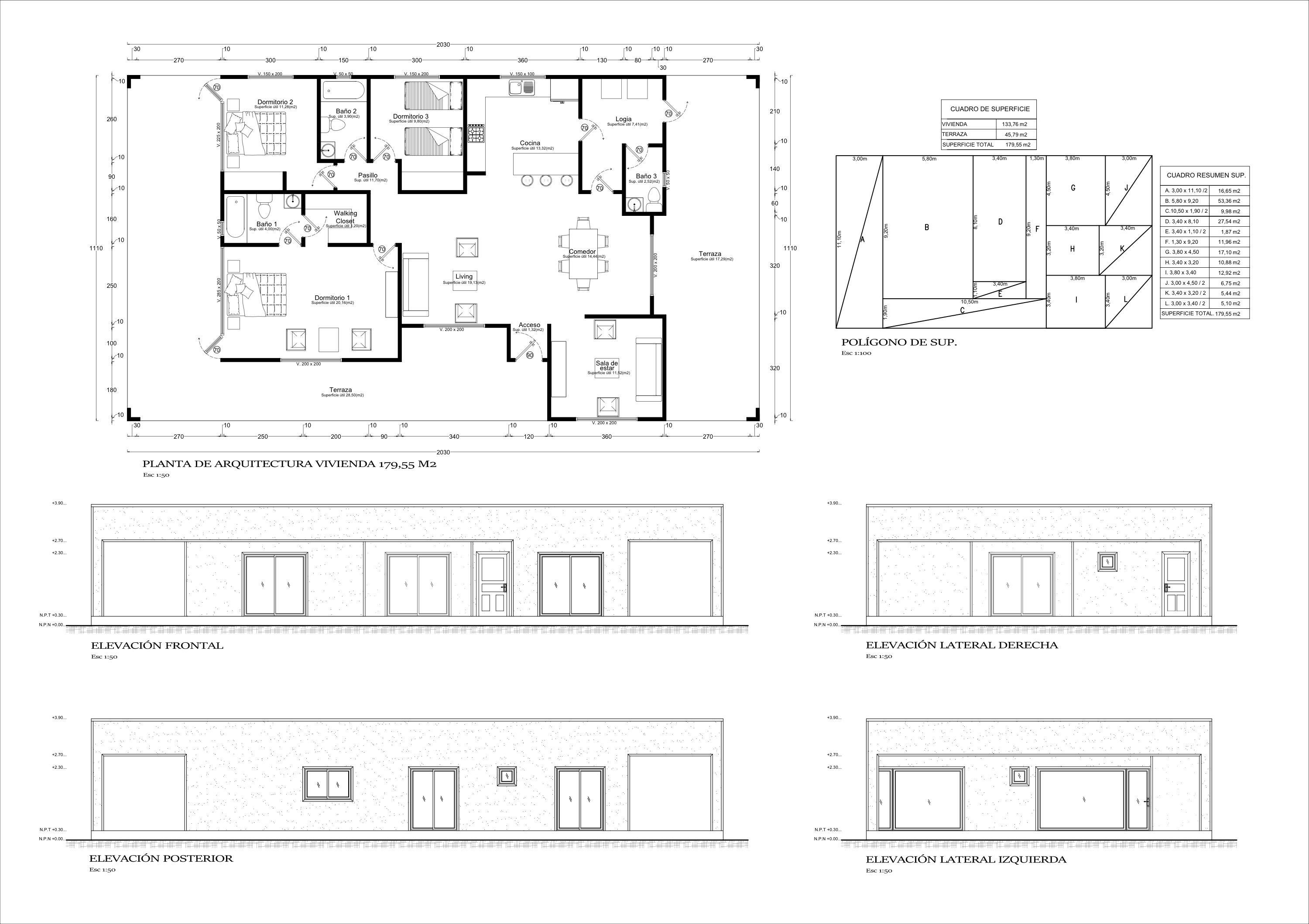 Plano del Modelo Prisma