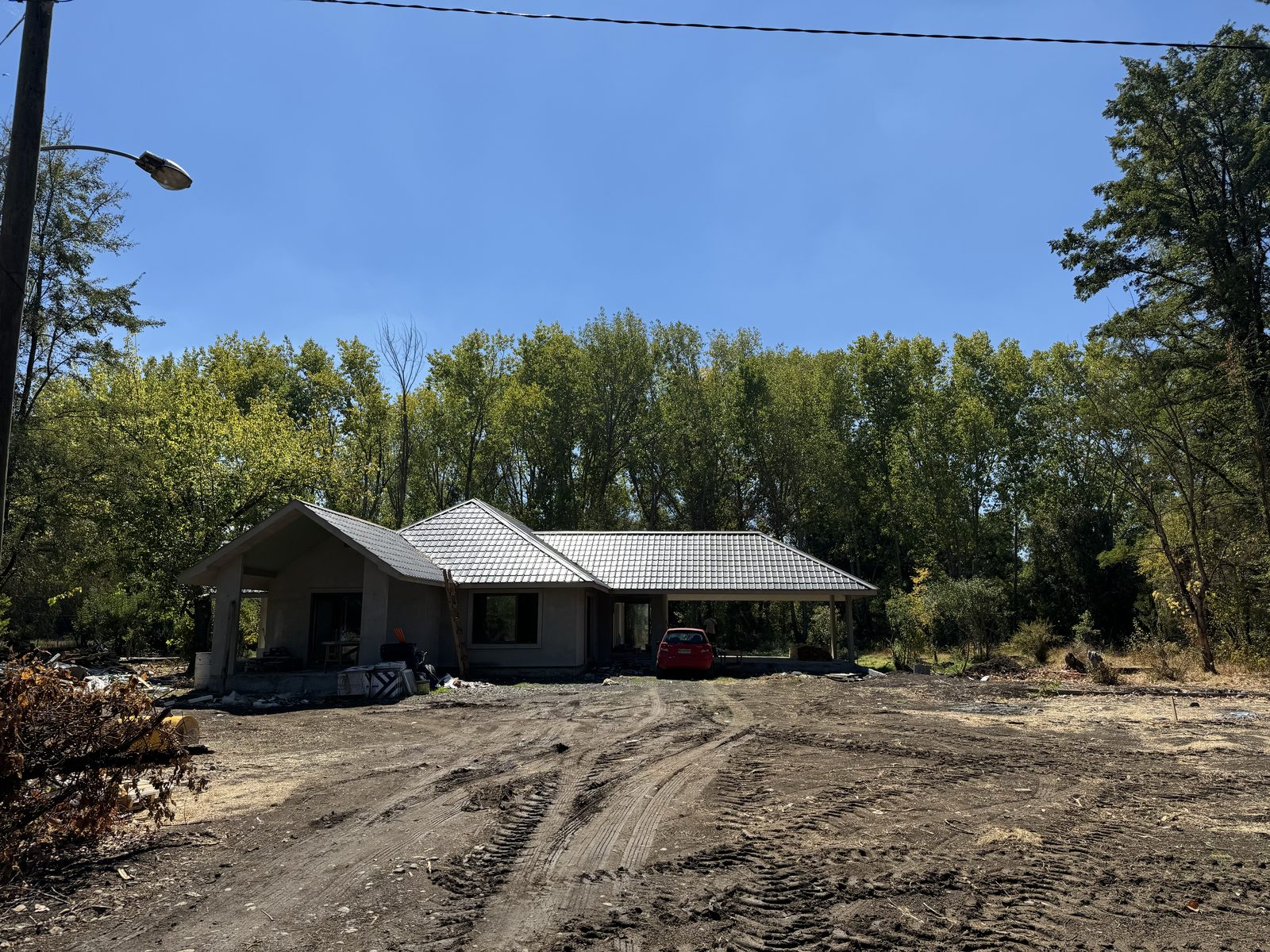 Obra real de Casas CAD — casa terminada