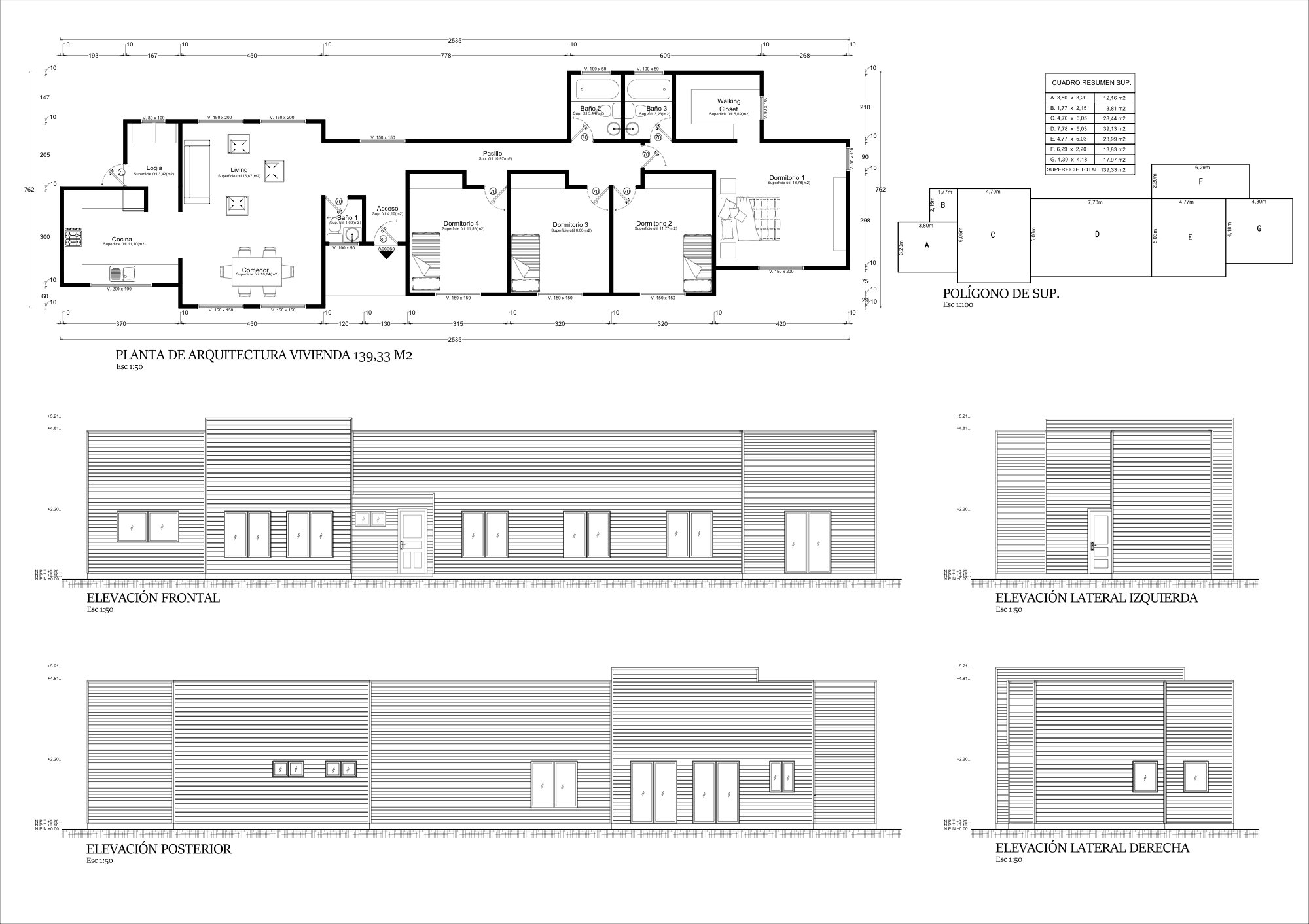 Plano del Modelo Reserva